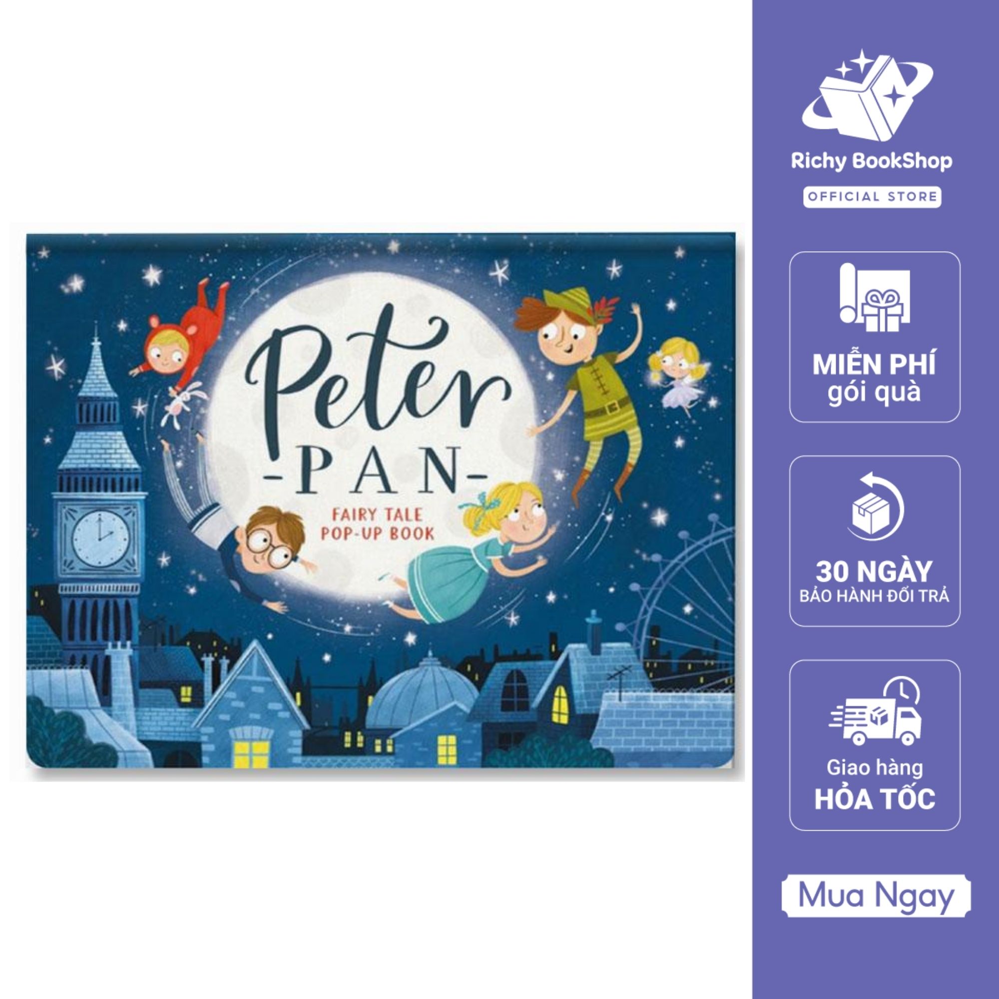 Sách Peter Pan - Fairy Tale Pop-up Book