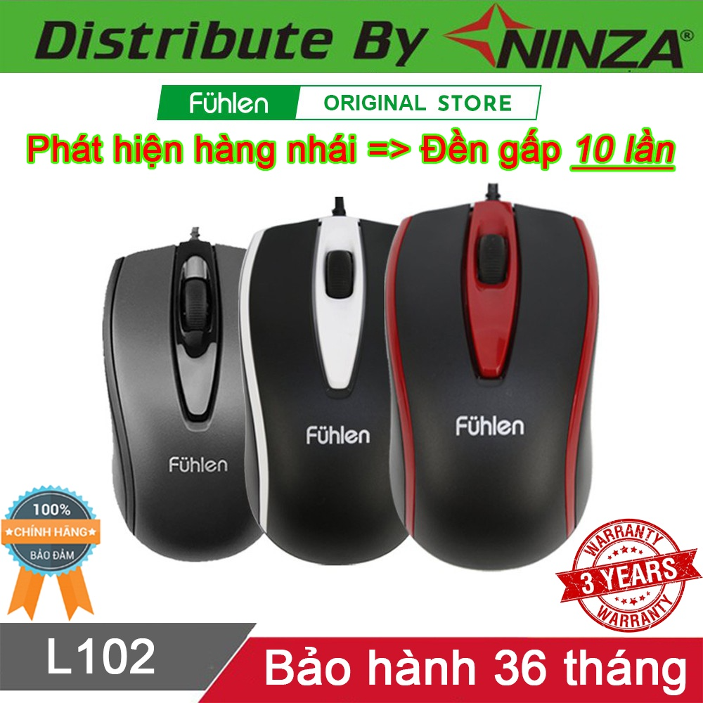 Chuột máy tính Fuhlen L102 - Chuột vi tính Fuhlen L102 chính hãng