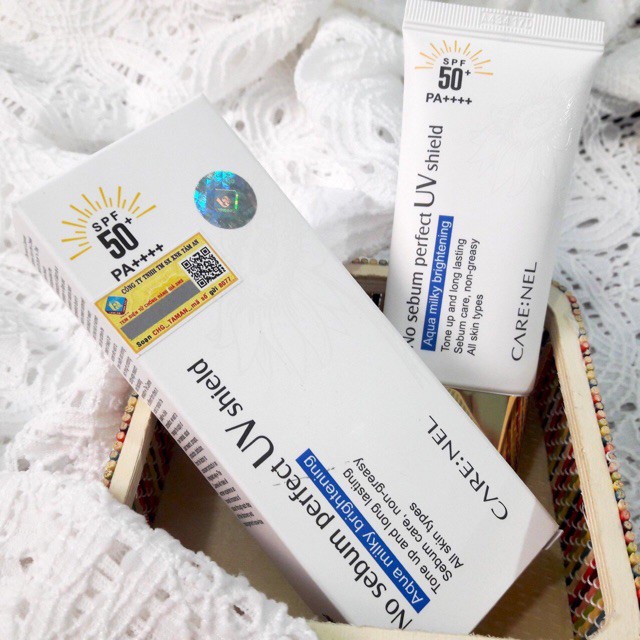 Kem Chống Nắng Care nel No Sebum Perfect UV Shield SPF50