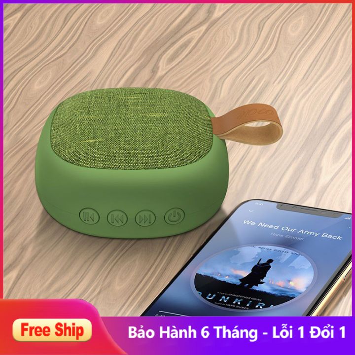 [ CHÍNH HÃNG ] Loa Bluetooth Không Dây Hoco BS31 | Có Mic Đàm Thoại - Có Khe Cắm Thẻ Nhớ -  Âm Thanh True Wireless - Thiết kế cực nhỏ gọn - Pin ấn tượng | Loa bluetooth, loa không dây