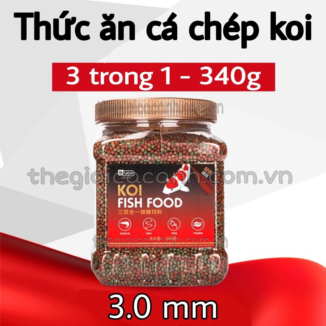 Thức ăn cho cá chép koi yee hủ 340gr | 950gr | 1100gr