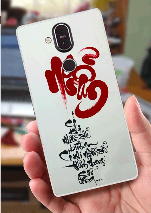 Ốp lưng nokia 8.1 - nhẫn