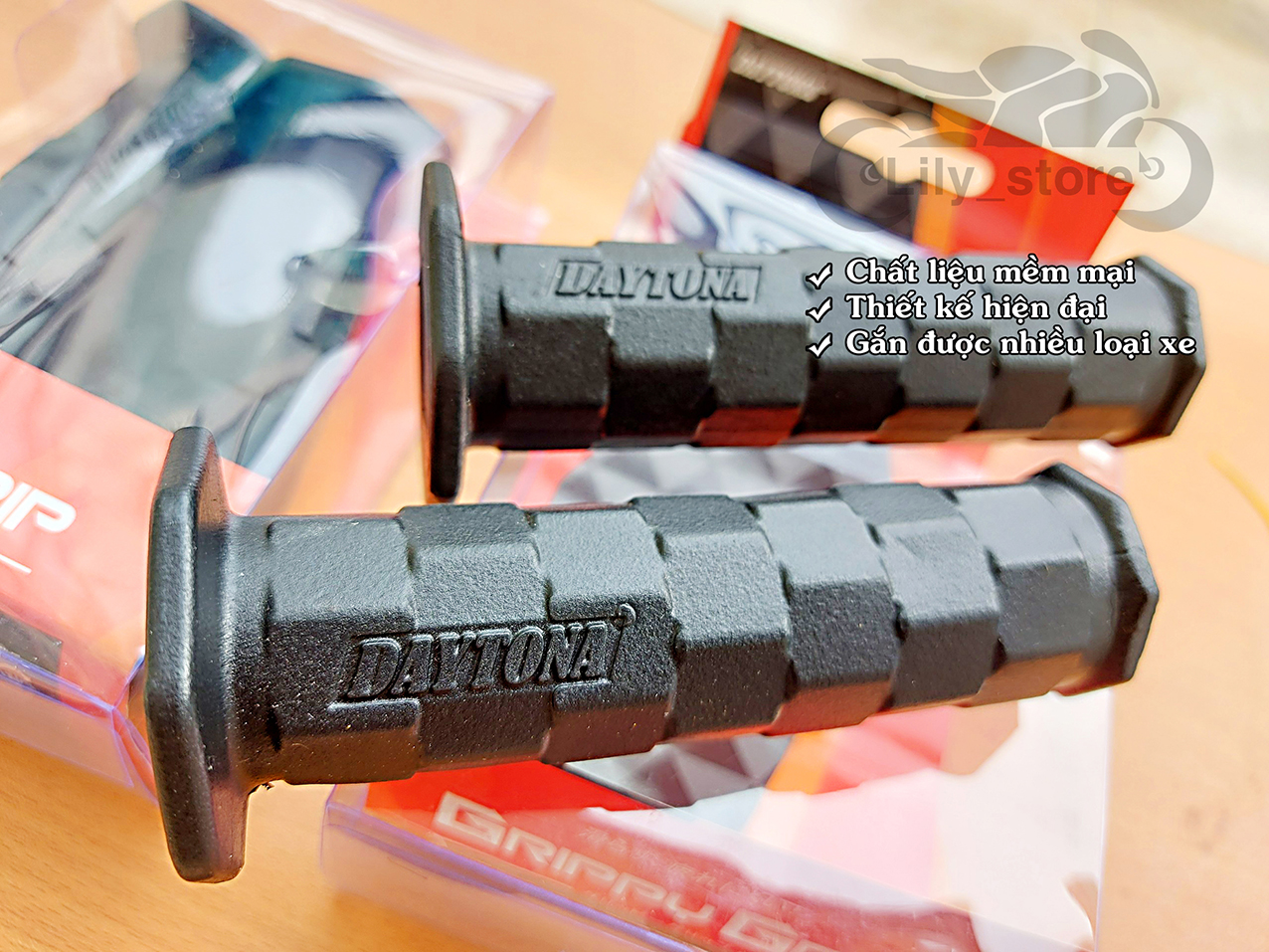 bao tay daytona gắn wave, dream, future, sirius, exciter, winner, raider và nhiều dòng xe khác