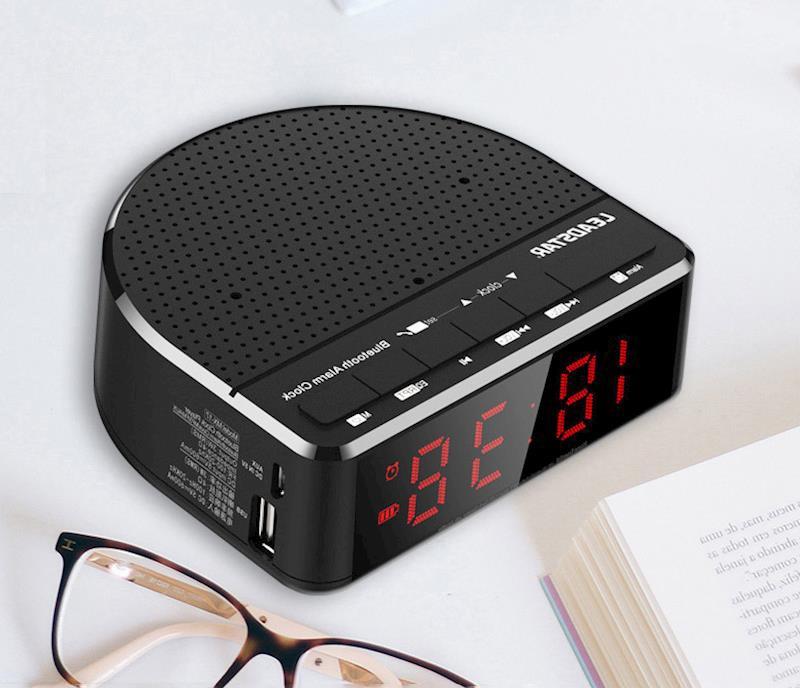 Loa, đồng hồ báo thức, loa bluetooth tích hợp đồng hồ báo thức