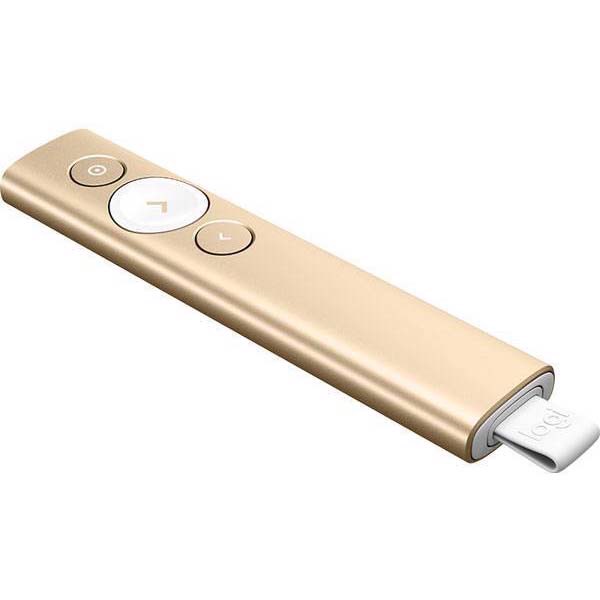 Bút Trình Chiếu Logitech Spotlight-Vàng ( Gold ) 910-004864