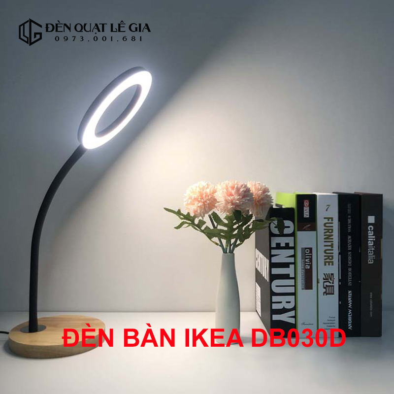 Đèn Bàn Trang Trí Bàn Làm Việc IKEA LÊ GIA DB030D | Đèn Bàn Đọc Sách