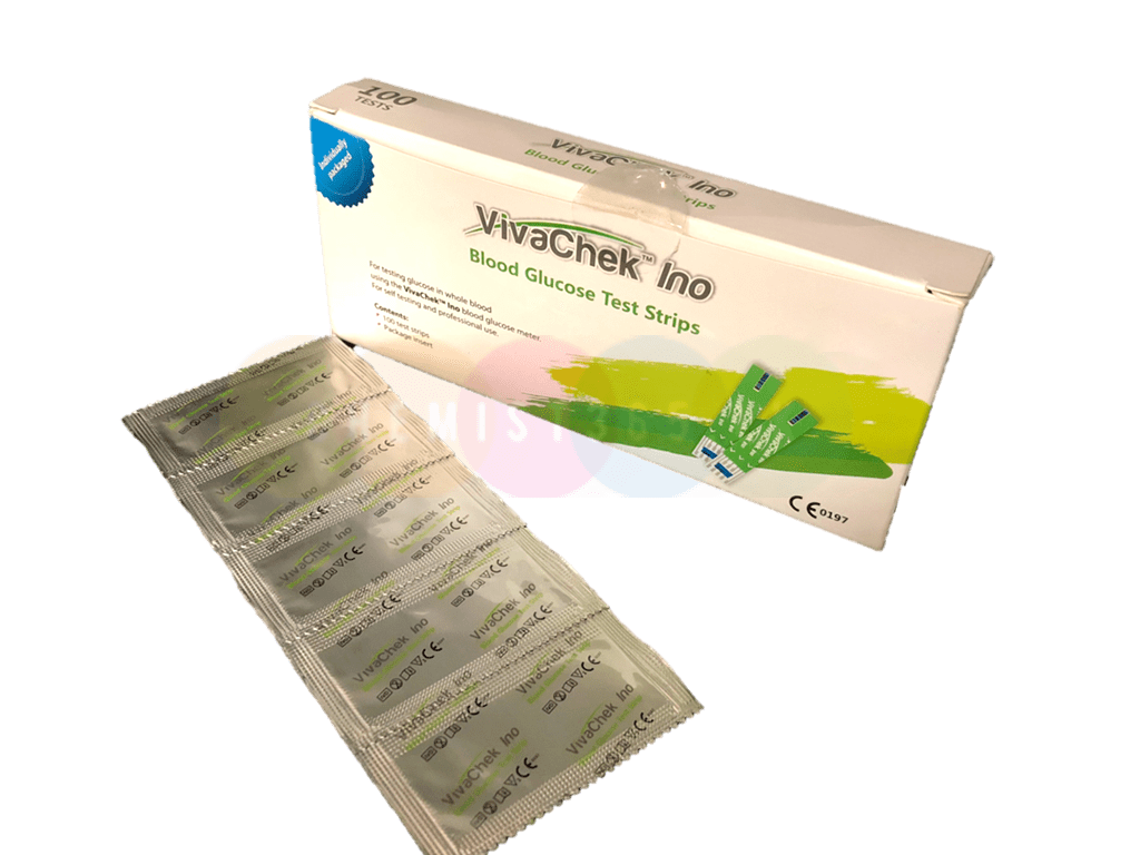 Que thử đường huyết VivaChek Ino hộp 50 que