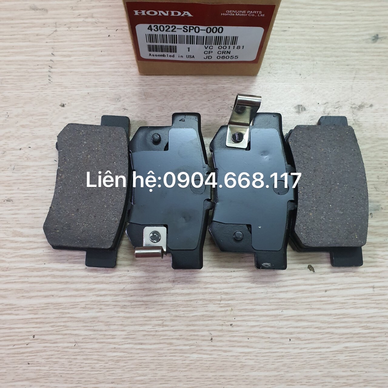 Má phanh sau honda civic 2008-2010