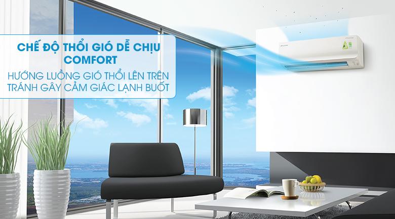 Thổi gió dễ chịu - Máy lạnh Daikin Inverter 2 HP FTKC50UVMV
