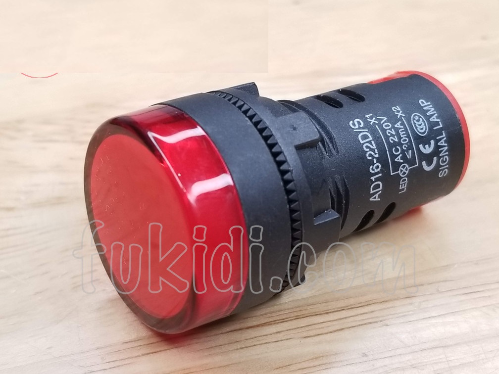 Hộp 10 đèn báo nhiều Led Phi 22 APT 16-22D/S ( Xanh - Đỏ - Vàng )