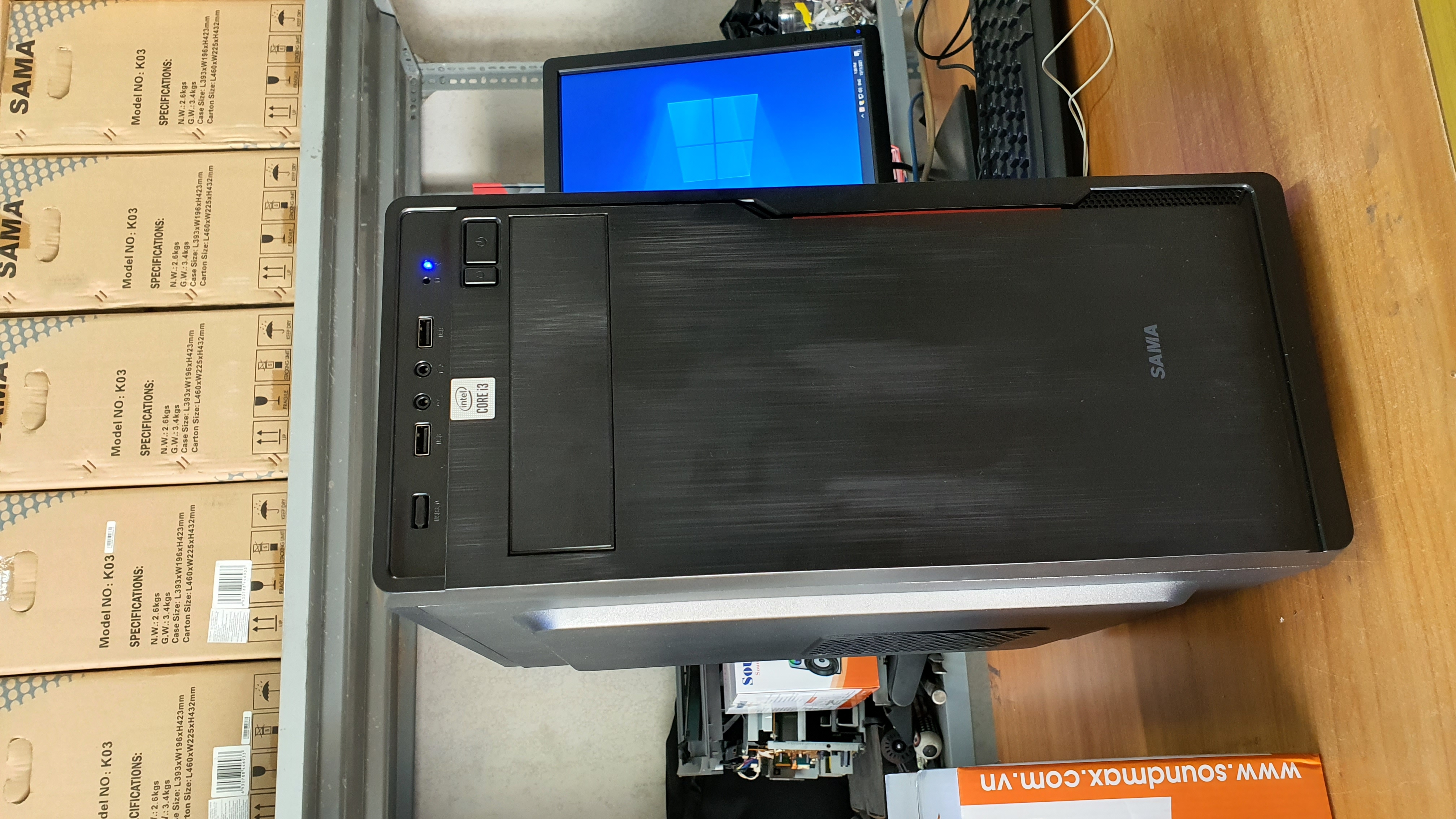 Desktop computer i3-NTD - VITINHNTD Giá 10,200,000 Đồng*Miễn phí vận chuyển