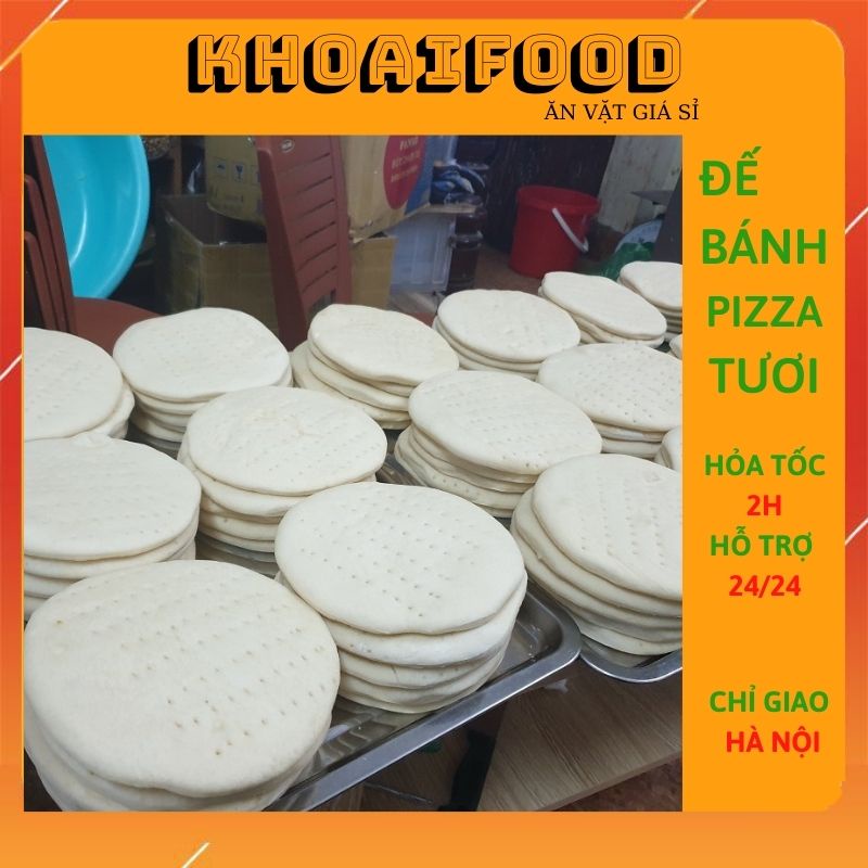 Đế bánh pizza tươi size 20 cm làm pizza tại nhà tiện lợi