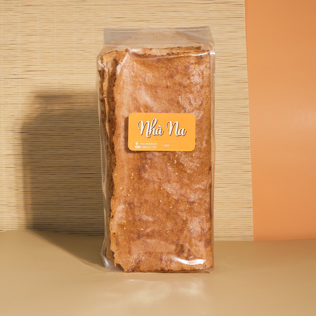 Bánh Tráng Mắm Ruốc - Túi 250 Gram | Đặc Sản Đà Lạt| Nhà Na
