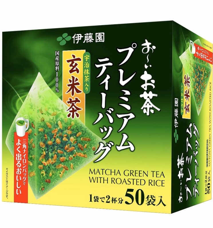 Trà xanh gạo lứt/ Trà xanh túi lọc Itoen Nhật Bản