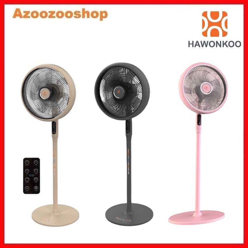 Quạt đứng dc hawonkoo dc fdh-012-speed24 7 cánh 25w - bảo hành chính hãng 12 tháng