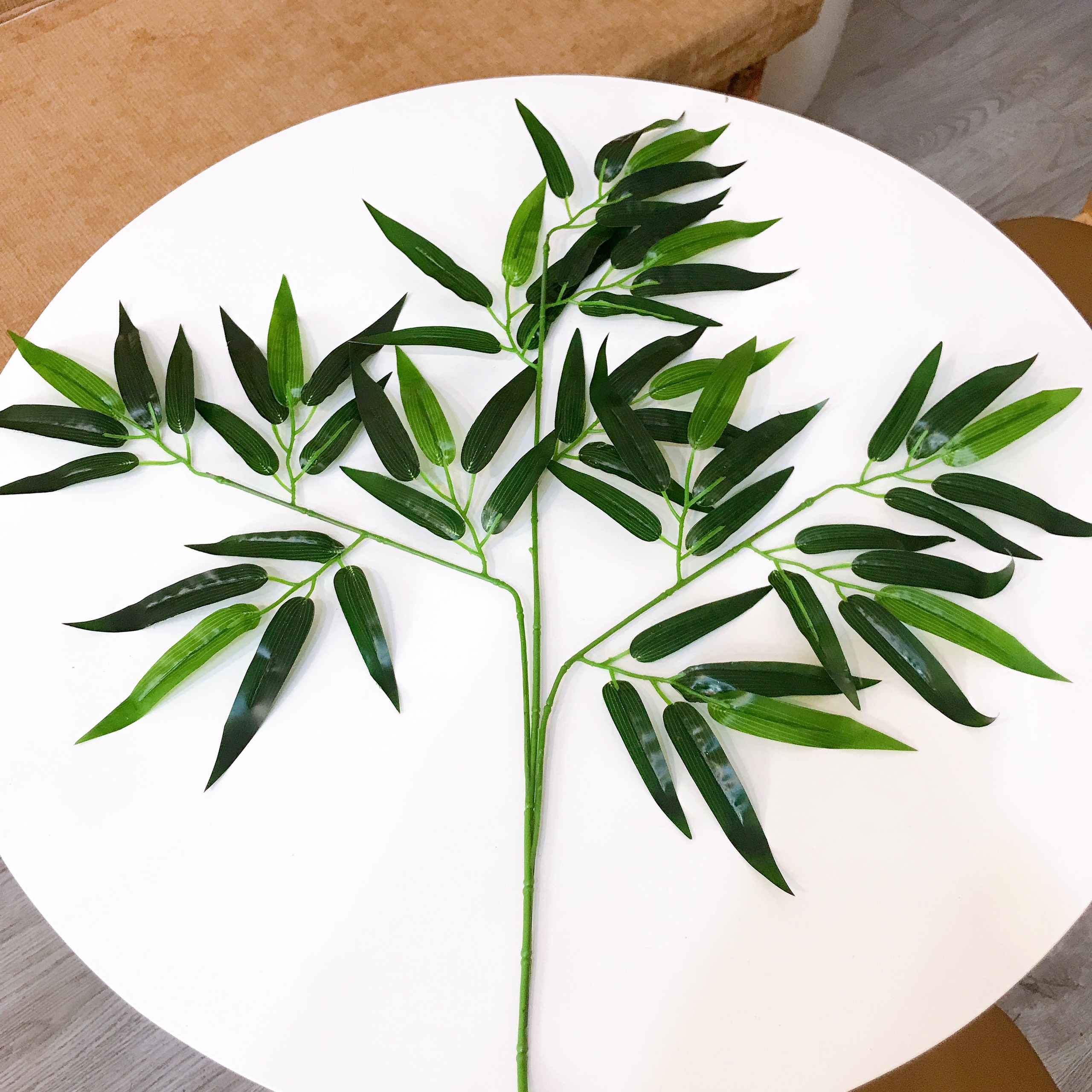 Cành trúc giả trang trí nhà hàng gia đình ,Tre trúc nhựa làm decore