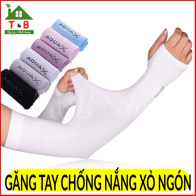 GĂNG TAY CHỐNG NẮNG XỎ NGÓN NAM NỮ LET'S SLIM ĐEN, CHỐNG TIA UV