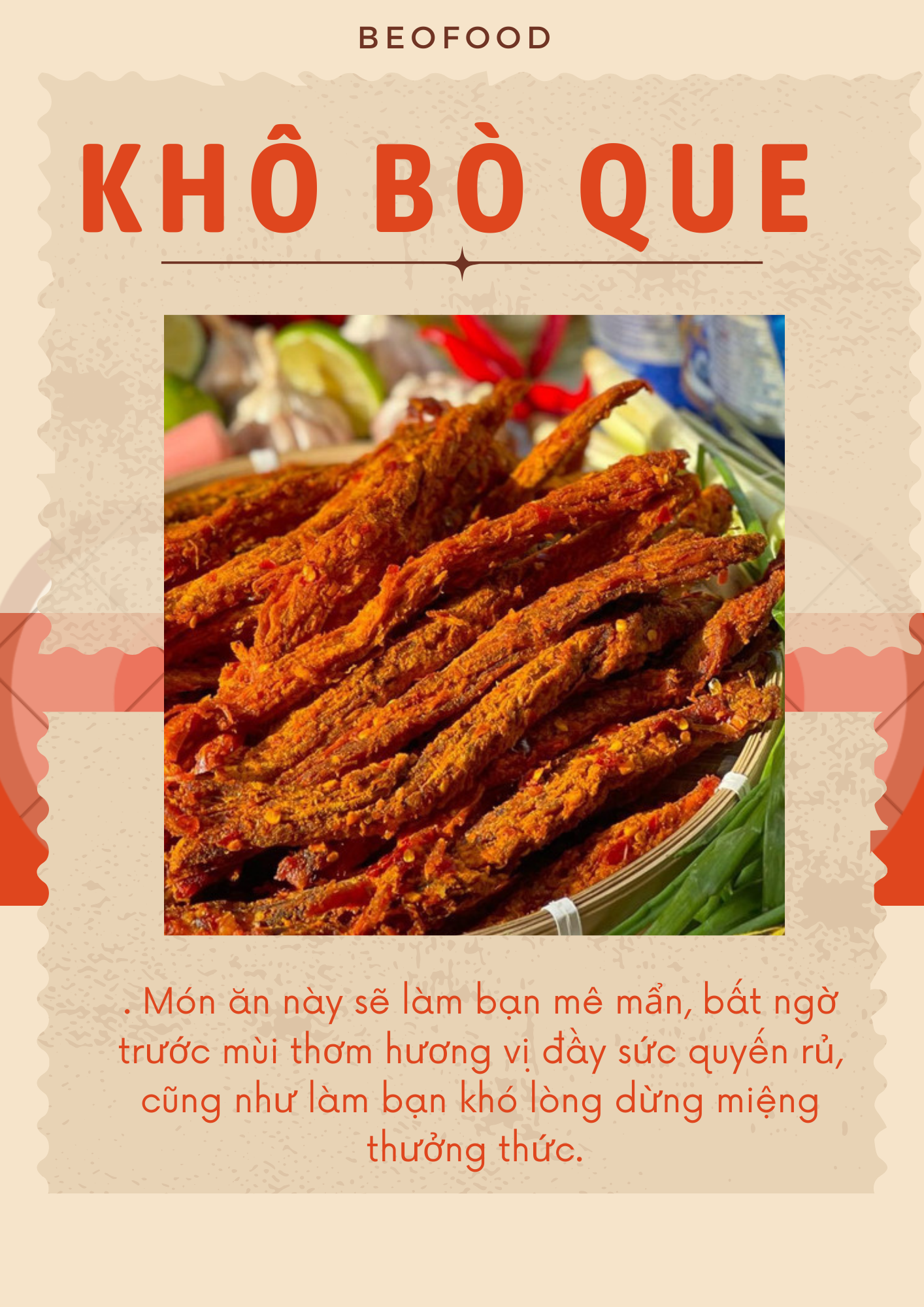 Khô bò que 300g loại cao cấp