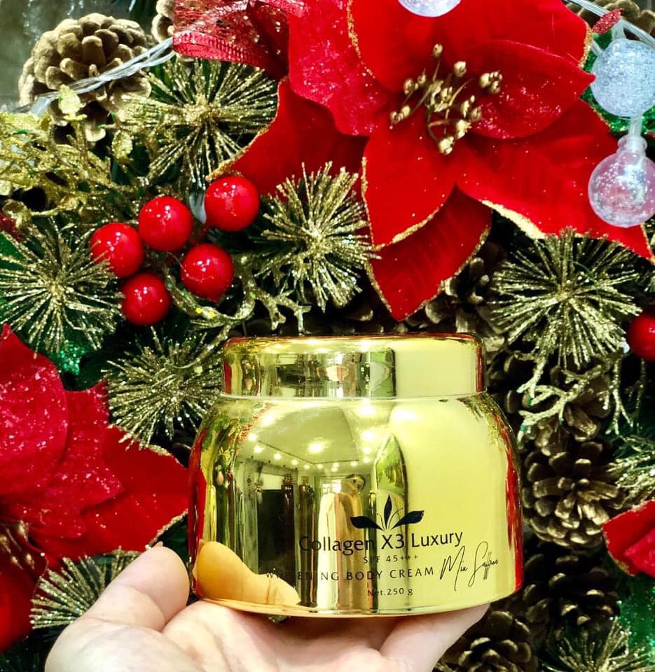 Kem Body Collagen X3 Luxury Bản Mới 2020