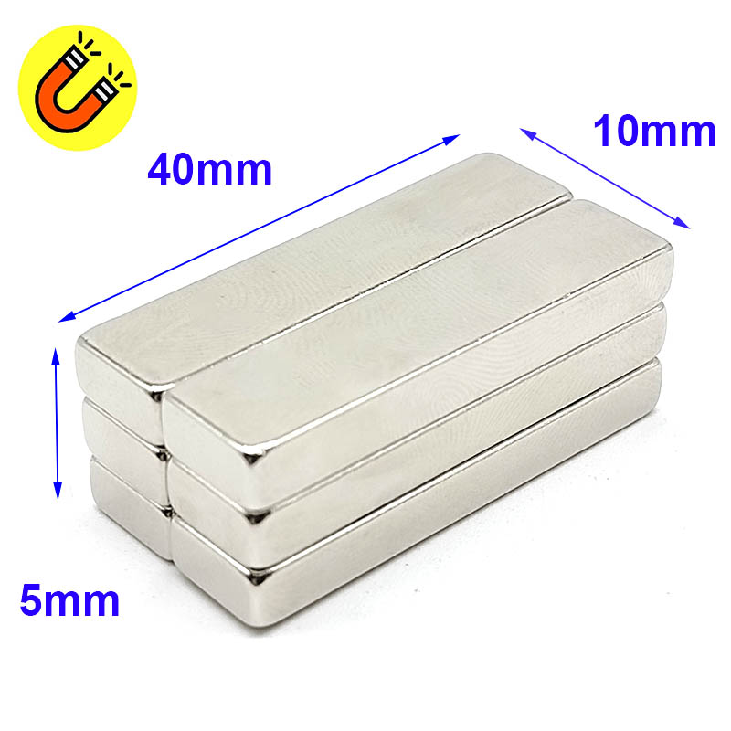 Nam châm đất hiếm 40x10x5mm siêu mạnh