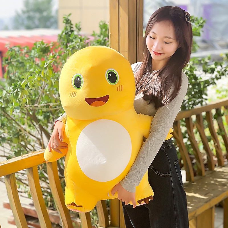 Gấu bông rồng sữa mặt cười đáng yêu, thú nhồi bông con rồng màu vàng - xanh - hồng lông mịn siêu mập ú, gối ôm đáng yêu, gấu bông dễ thương hot
