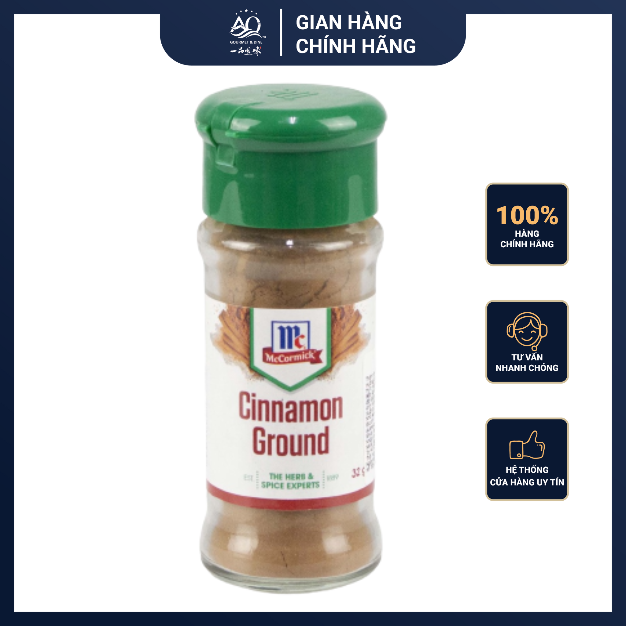 Bột Quế McCormick 32g nhập khẩu- McCormick Cinnamon Ground