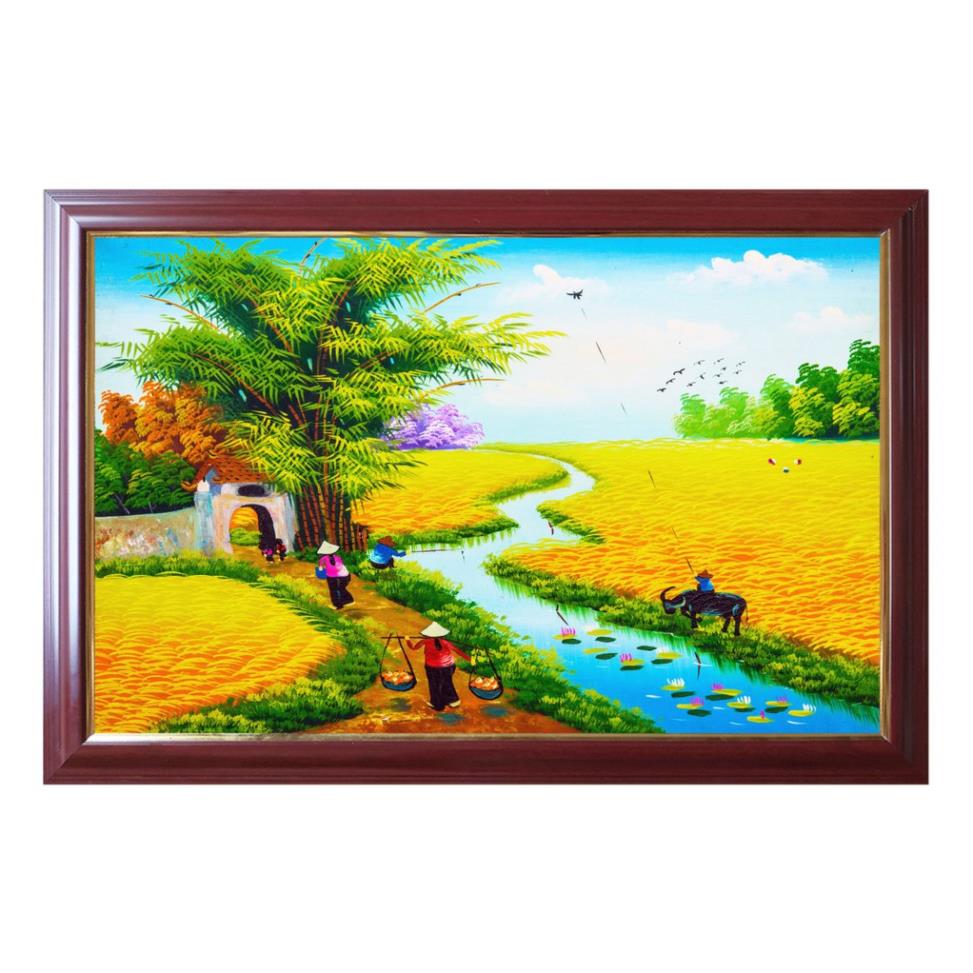 Tranh Cánh Đồng Quê Giá Tốt T08/2023 | Mua Tại Lazada.Vn