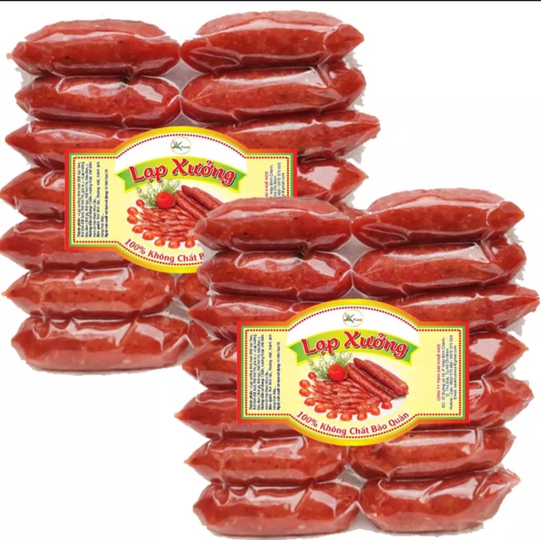 Lạp xưởng heo tươi mai quế lộ đặc biệt thơm ngon-500g