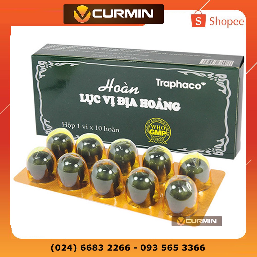 Hoàn lục vị địa hoàng - giúp tư âm bổ thận hiệu quả của traphaco