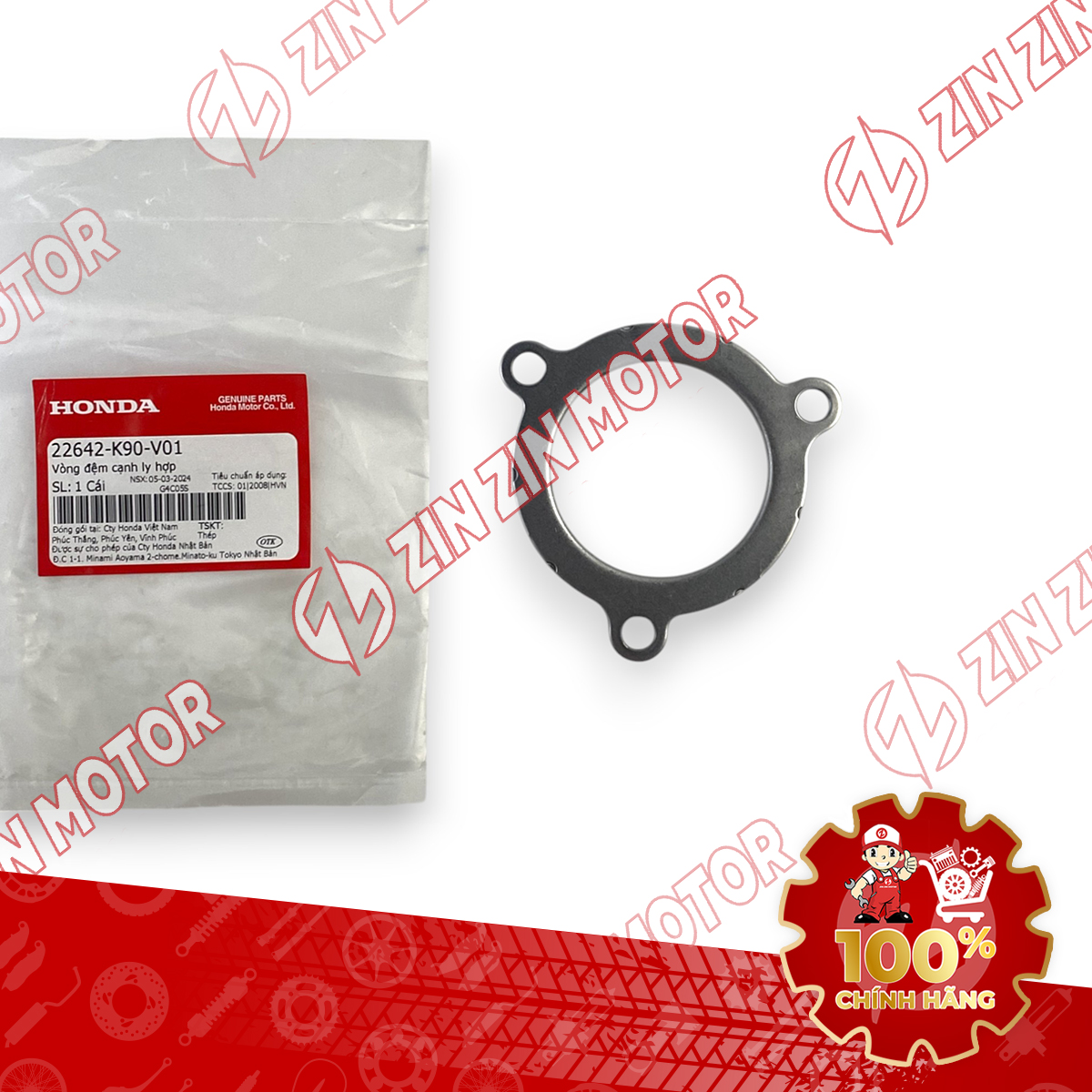 Vòng Đệm Cạnh Ly Hợp Wave RSX 2019 2020 2021 2022 2023 22642-K90-V01 Chính Hãng - ZZM