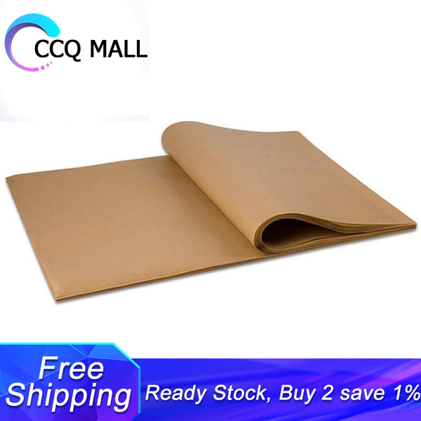 100Pcs Unbleached Parchment Paper, Precut Baking Liners Sheets Paper,12 X 16 Inch, Non-Stick, Water Proof, Oil Proof, Heat Resistant, for Baking, Cooking, Air Fryers, Oven, Steam