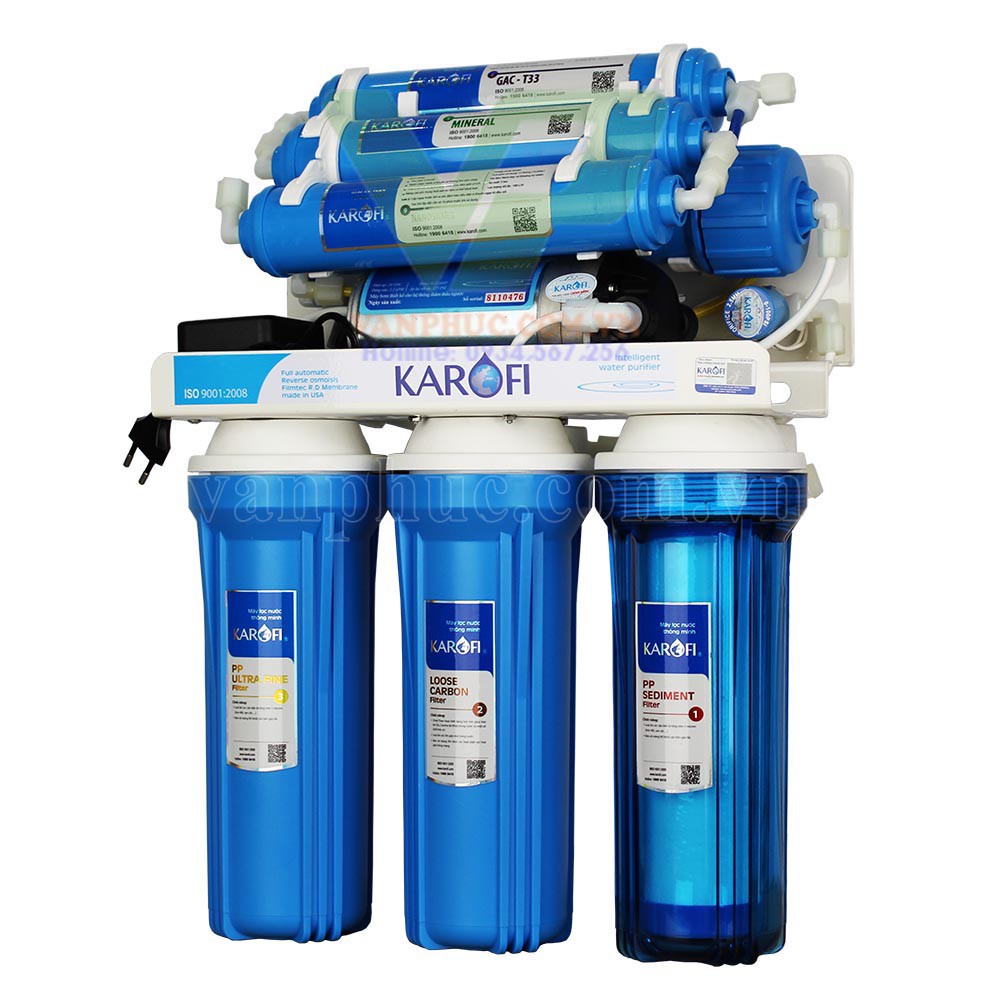 Máy lọc nước Cơ bản 8 cấp karofi