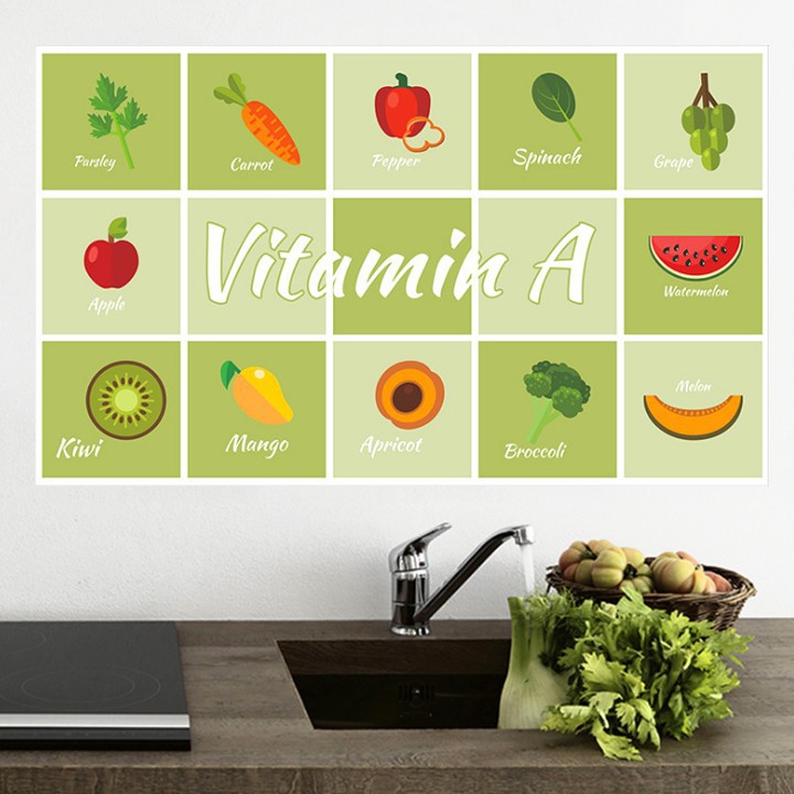 Miếng dán cách nhiệt nhà bếp họa tiết
