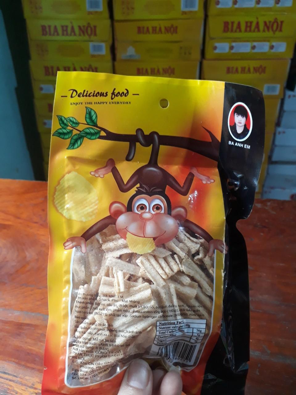 5 gói snack phomat miếng