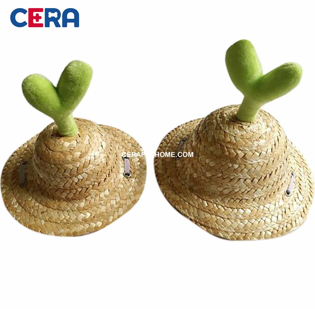 Nón Cối Cây Cỏ Cho Chó Mèo - Nón 005