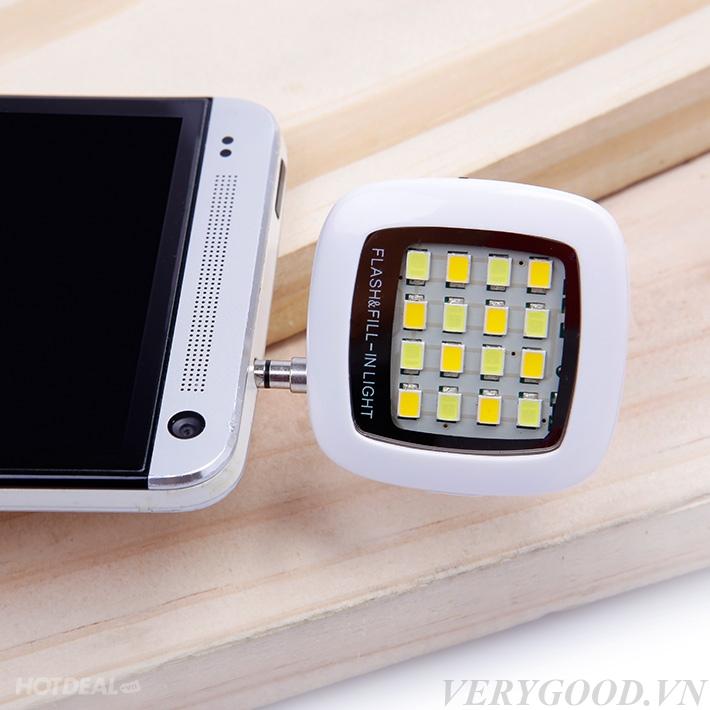 Đèn led flash 16 bóng cực sáng hỗ trợ selfie ssv0079818