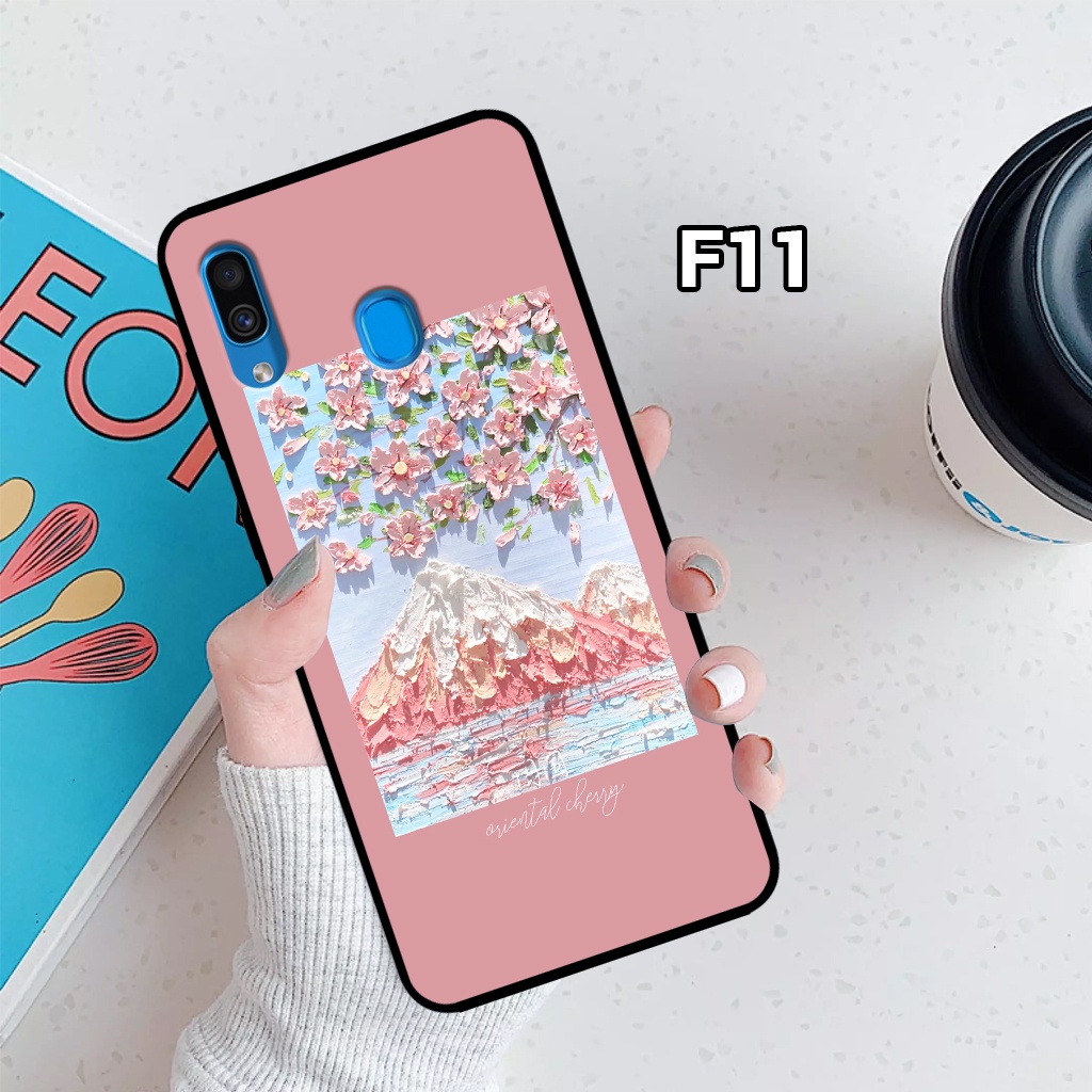 Ốp lưng samsung galaxy a20 - a30 - m20 - m30 - a20s - ốp lưng samsung in hình hoa sáp màu vintage, nhẹ nhàng