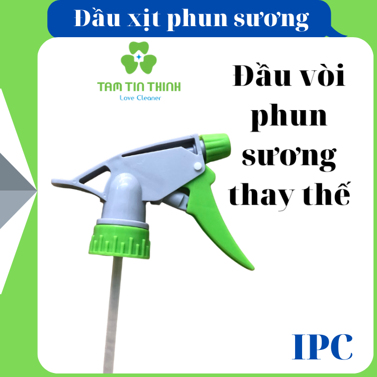 [HCM]Đầu xịt phun sương đầu xịt nước, cồn, hóa chất thay thế IPC ITALY
