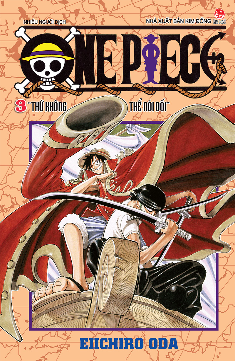 Kim Đồng - One Piece - Tập 3 (bìa rời)