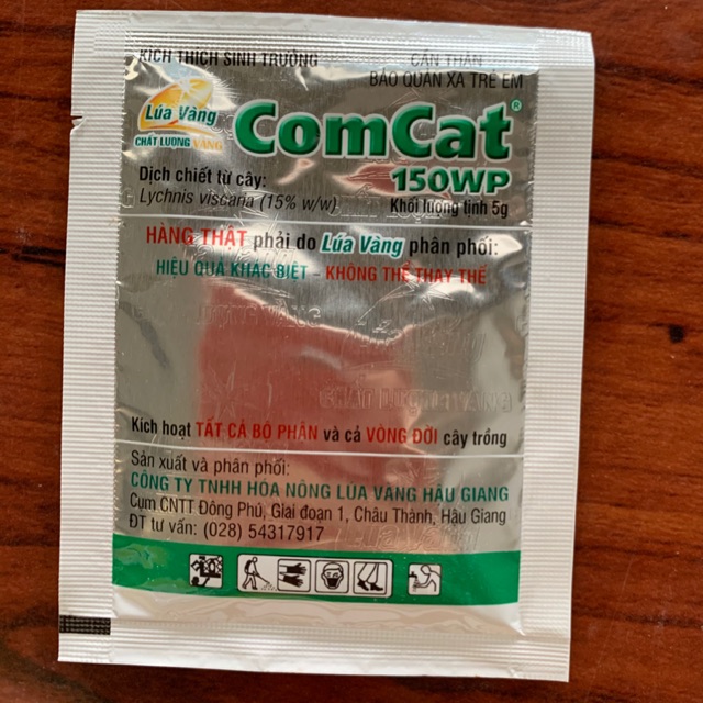 Phân bón lá Kích thích sinh trưởng COMCAT 150WP - Combo 5 gói