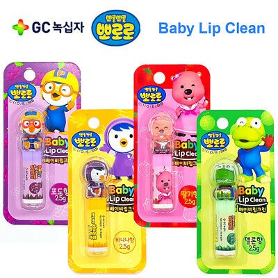 Son dưỡng môi Pororo cho bé, chiết xuất tự nhiên giúp giữ ẩm môi, tránh môi bé bị khô và nứt nẻ, cực kì lành tính, an toàn tuyệt đối với bé