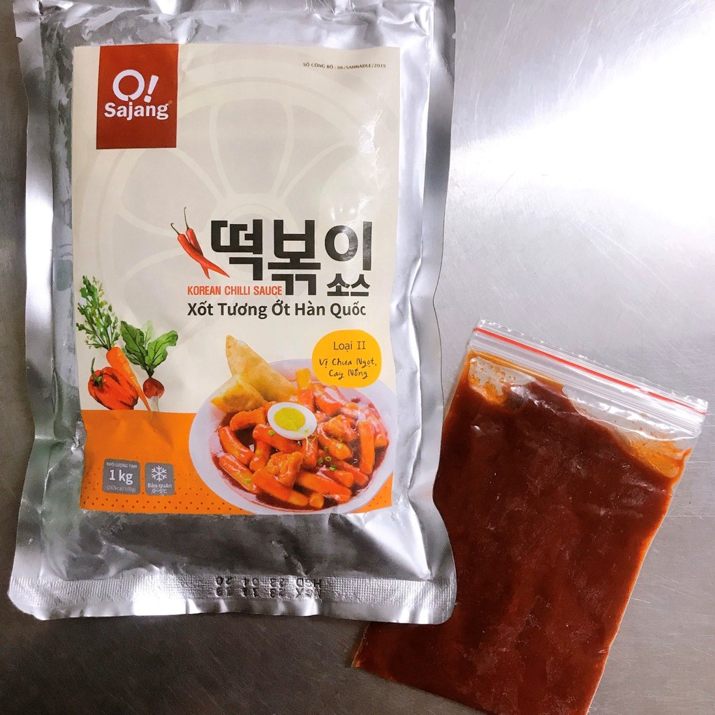 Sốt tokbokki chuẩn vị Hàn Quốc - gói 100gr