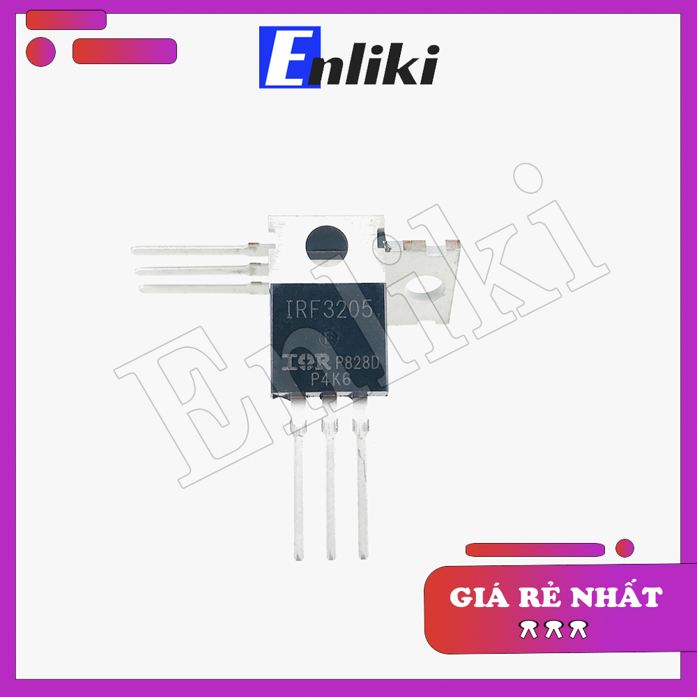 3205 irf3205 mosfet n-ch 110a 55v lưng nhám