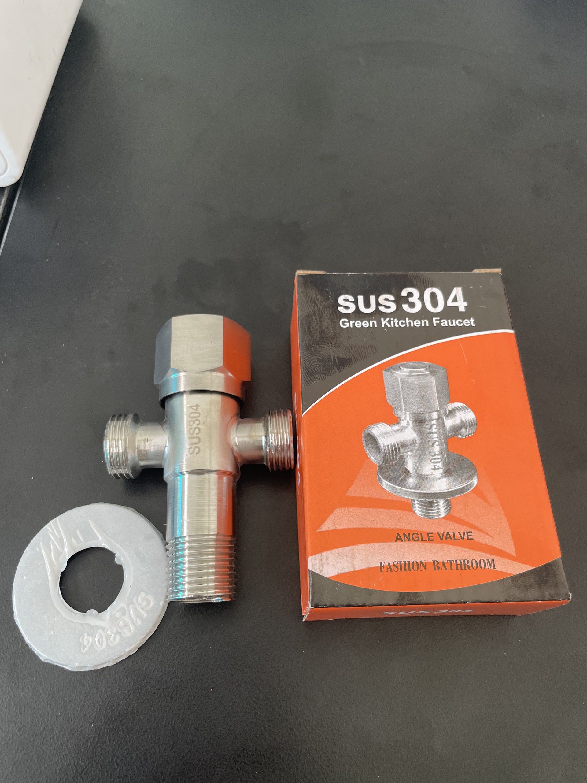 Van Tê cầu khoá, van chia nước 3 ngã inox 304