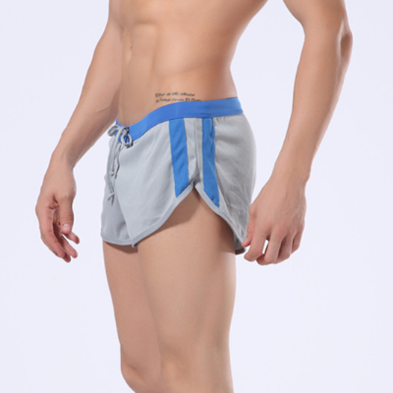Quần đùi nam chất thun lưới W.01 phối dây buộc nhiều màu, thiết kế sịp nhỏ cho anh em nuôi nhóc nhé