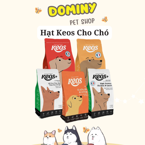 Thức Ăn Hạt Keos Cho Chó 400/1kg5