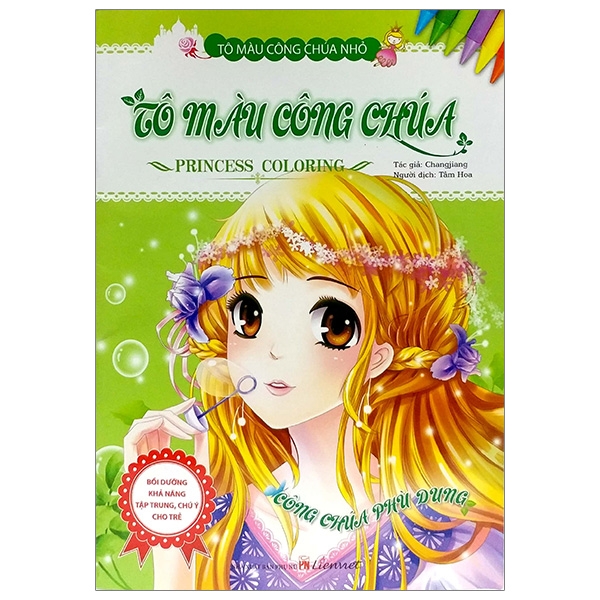 Fahasa - tô màu công chúa - công chúa phù dung