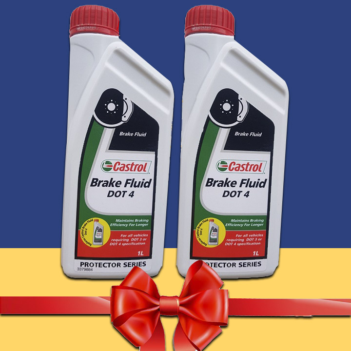 [MIỄN PHÍ SHIP] Dầu phanh, dầu thắng xe ô tô cao cấp Castrol brake Fluid Dot 4 Lon 1L – Dầu phanh, dầu thằn xe hơi cao cấp – Phukienso133