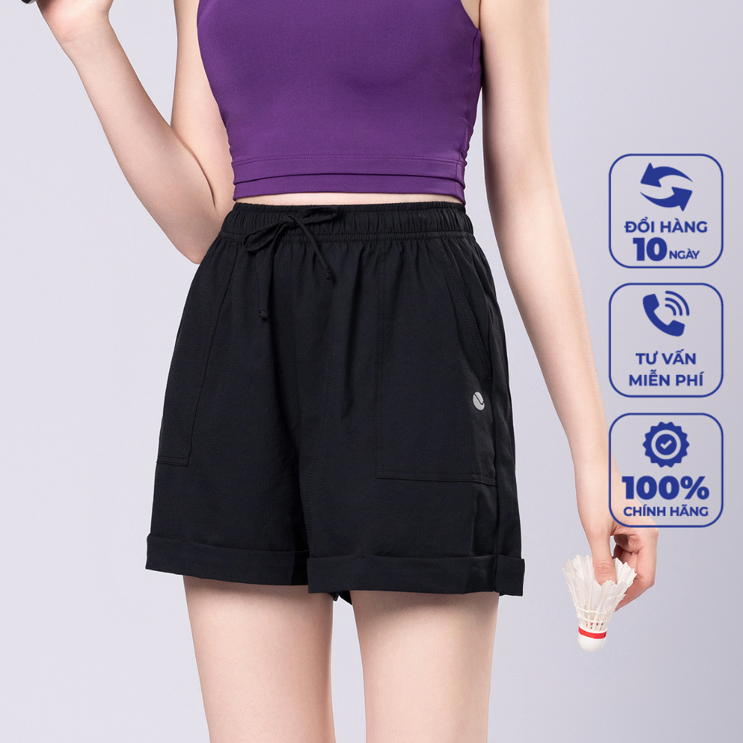 Quần short thể thao lv23210203 livan sport chính hãng cao cấp