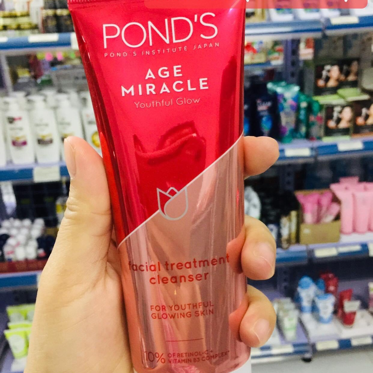 ????sữa rửa mặt pond’s 100g – thái lan dòng cao cấp của pond ??
